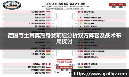 德国与土耳其热身赛前瞻分析双方阵容及战术布局探讨